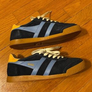 gola elan sneakers navy/visa sun/blue women’s size 8